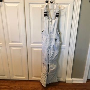 Kids Squall Waterproof Insulated Iron Knee Snow Pants / Snow Bibs